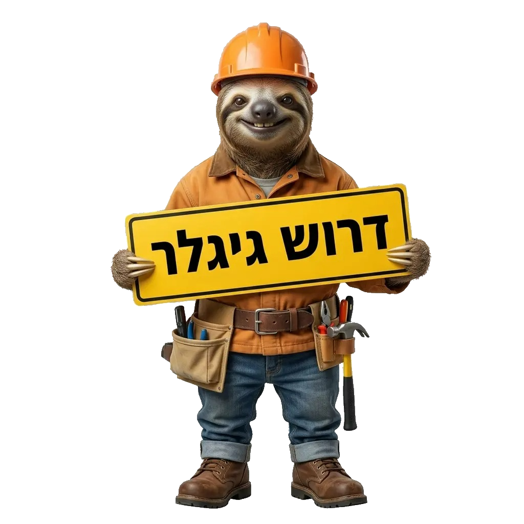 העצלן — הפרזנטור הרשמי של Giglo